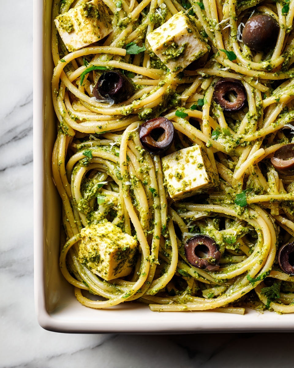 Halloween Green Mac and Cheese with Spooky Eyeballs Recipe - Recipe Image