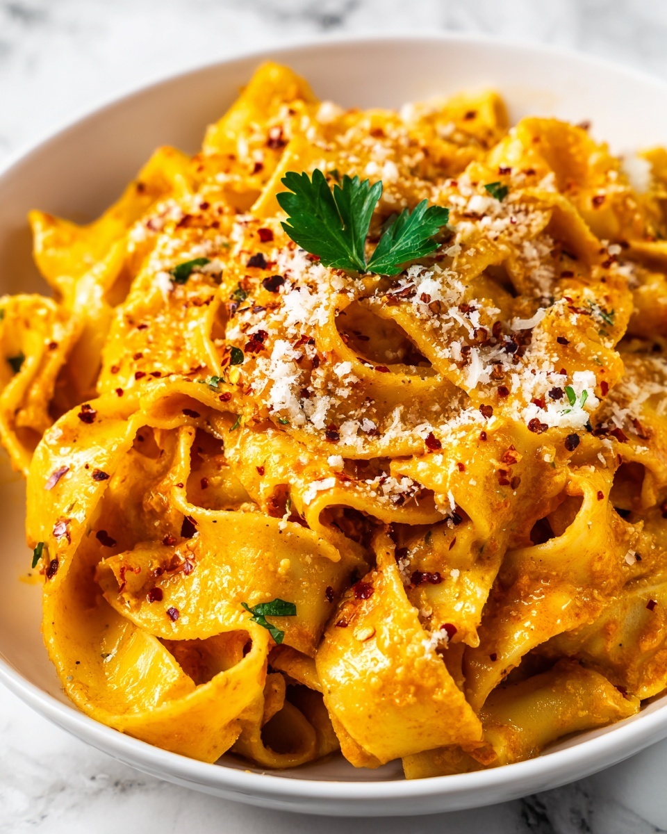 Creamy Chili Oil Pasta Recipe - Recipe Image