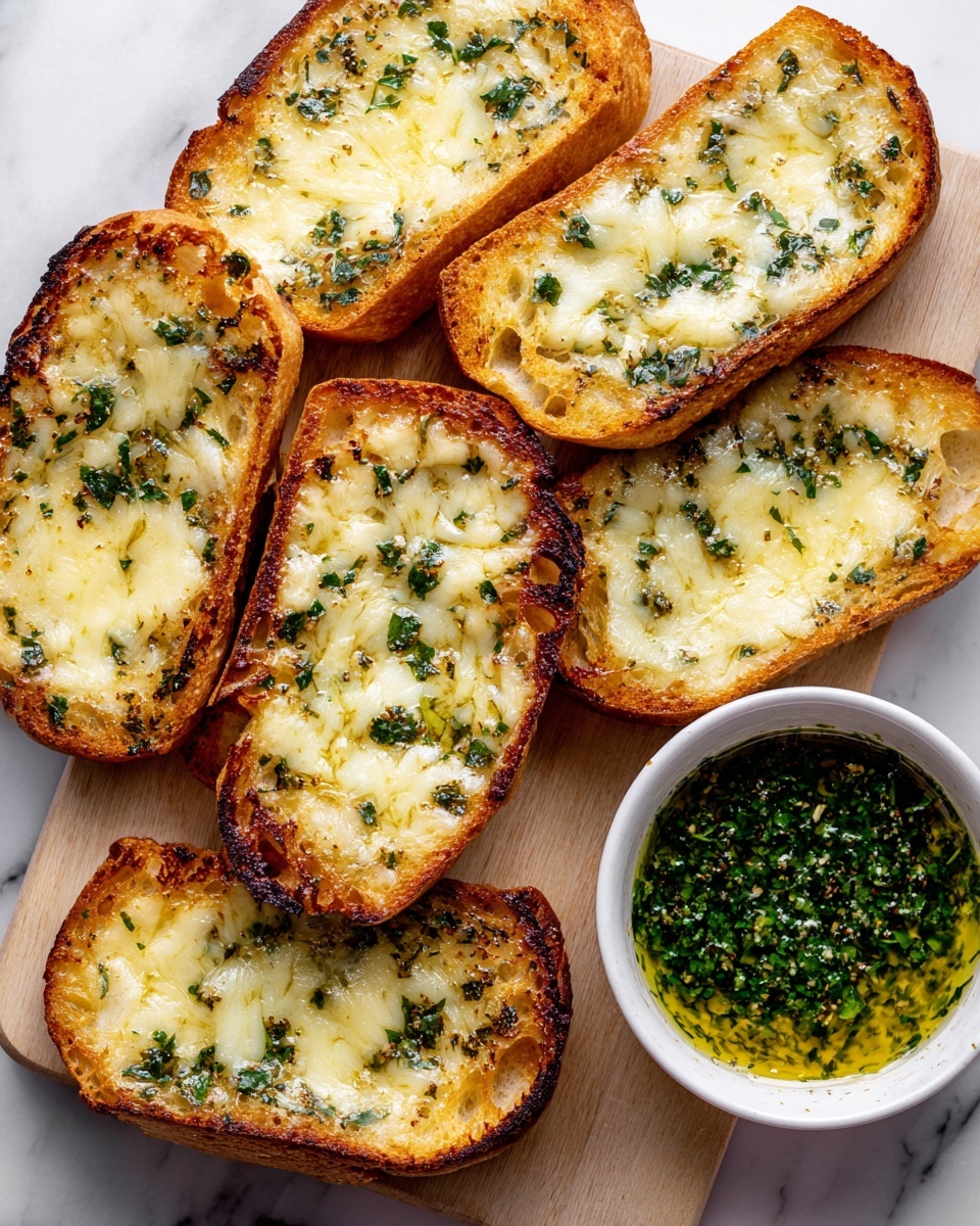Herbed Garlic Bread Recipe - Recipe Image