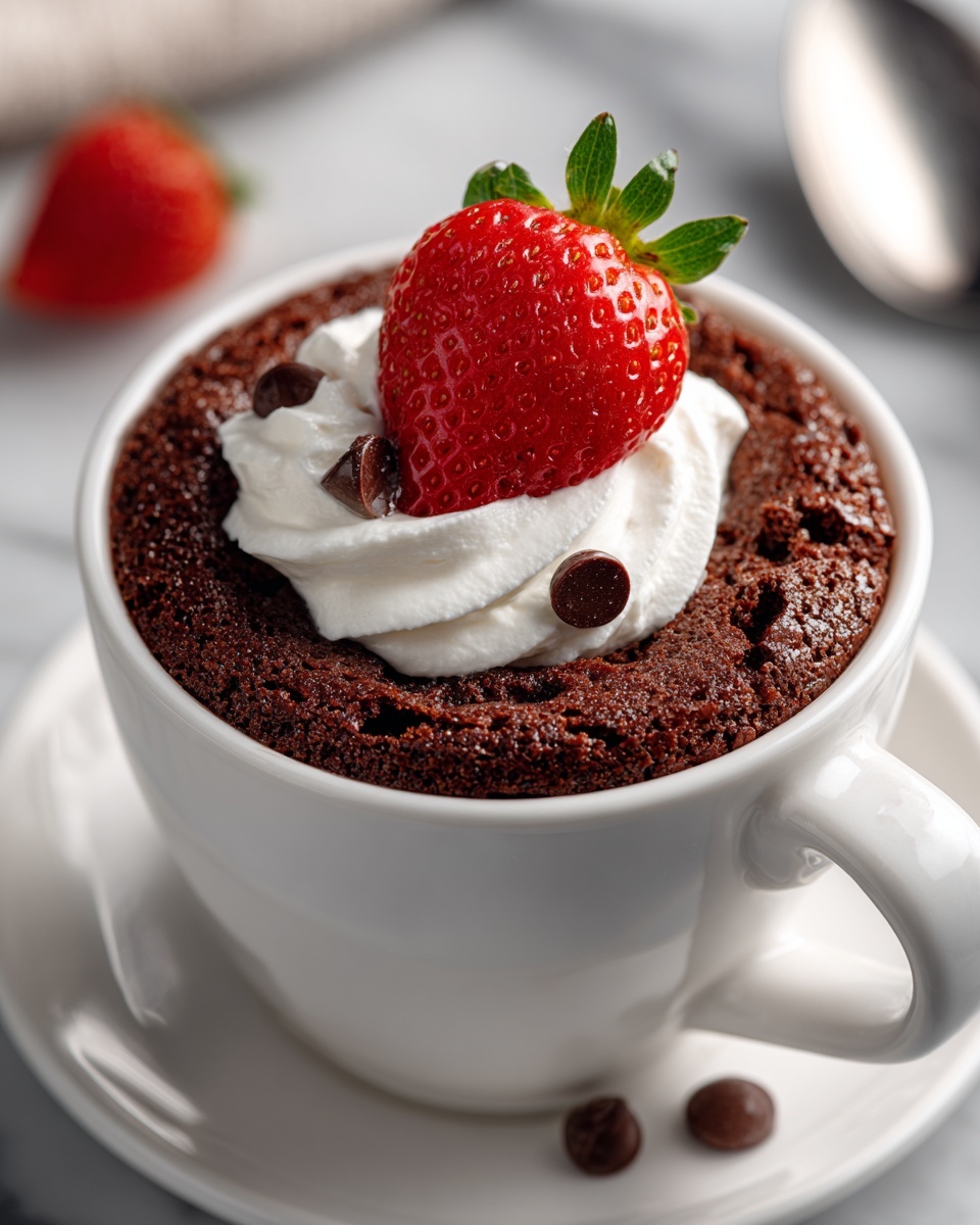 Chocolate Mug Cake Recipe - Recipe Image