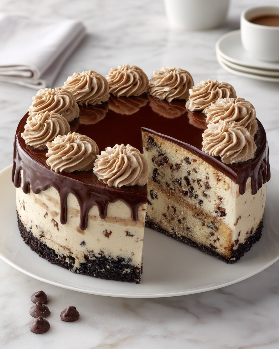 Chocolate Peanut Butter Cheesecake Delight Recipe - Recipe Image