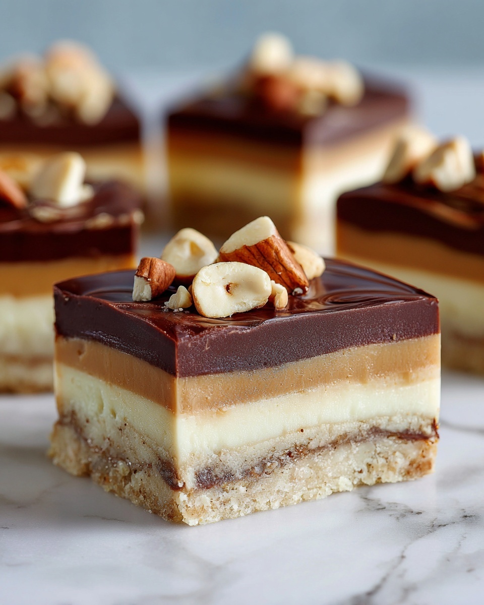 No-Bake Peanut Butter Bars Recipe - Recipe Image