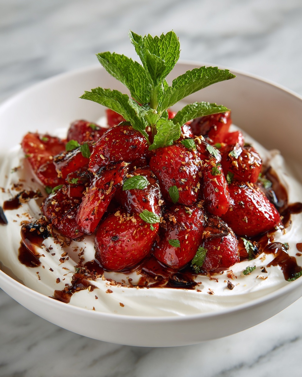 Whipped Feta Dip with Roasted Strawberries Recipe - Recipe Image