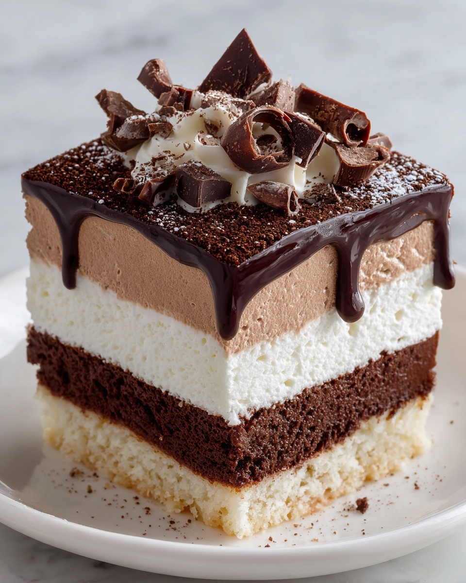 Layered Chocolate Delight Recipe - Recipe Image