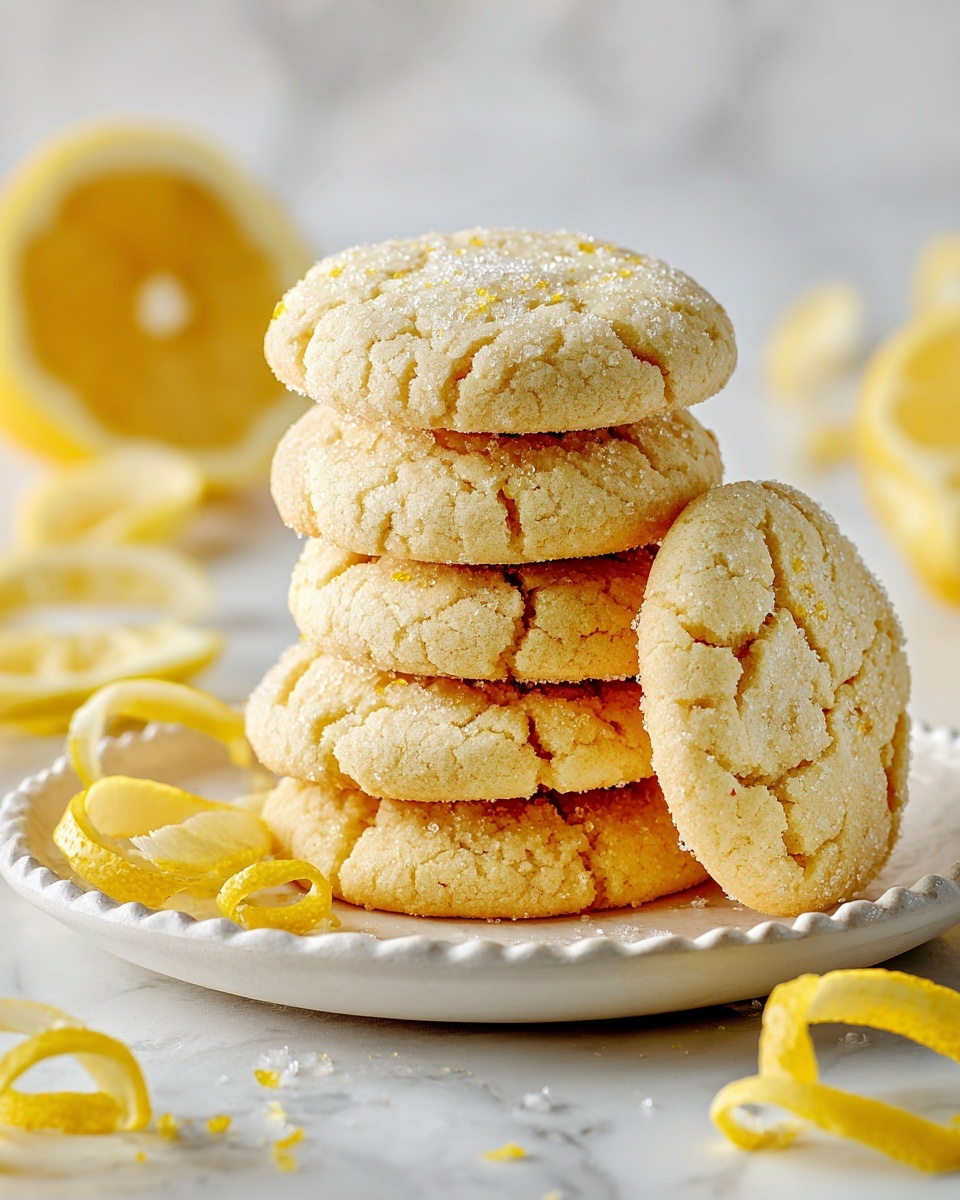 Lemon Sugar Cookies: The Ultimate Soft & Chewy Recipe - Recipe Image