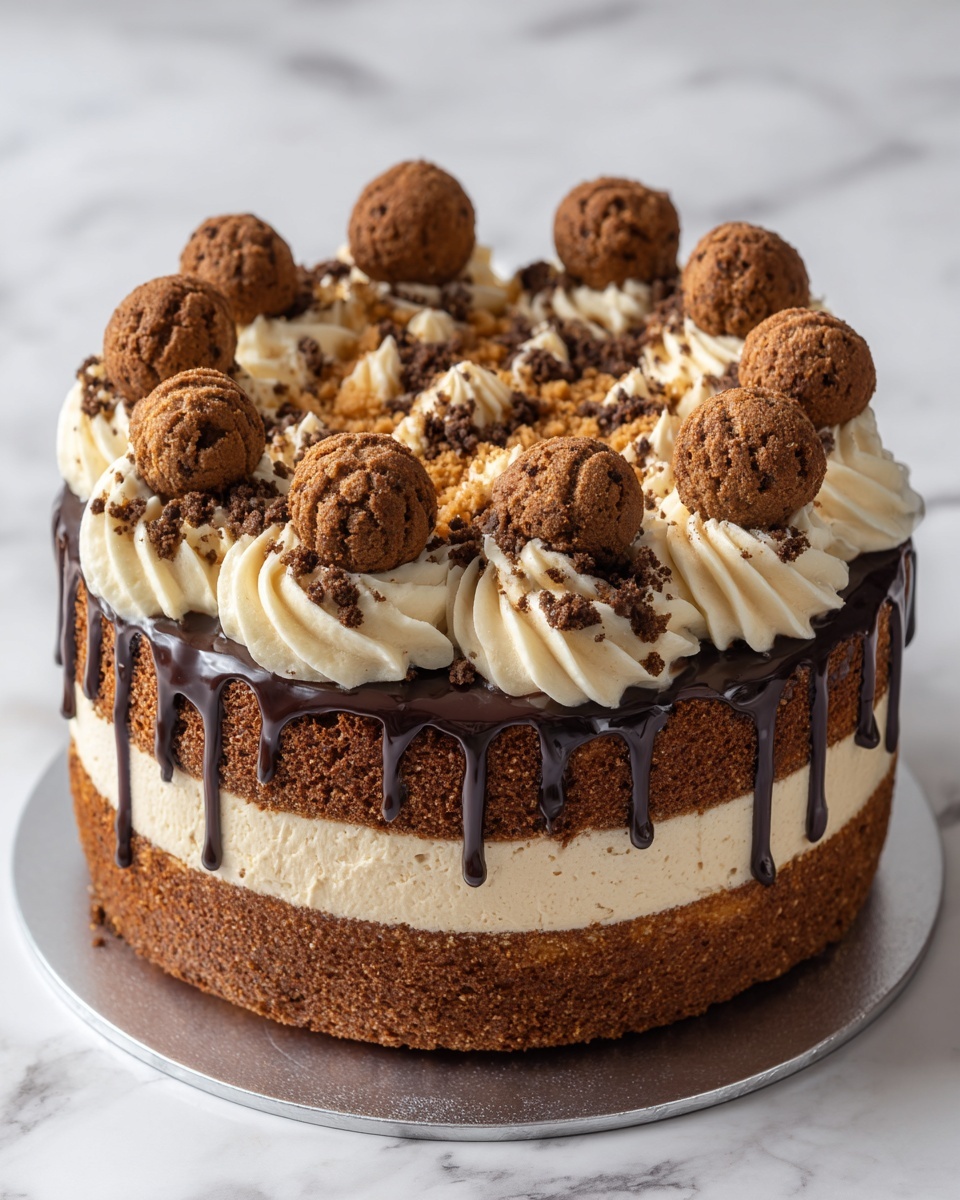 Oreo Ice Cream Sandwich Cake Recipe - Recipe Image