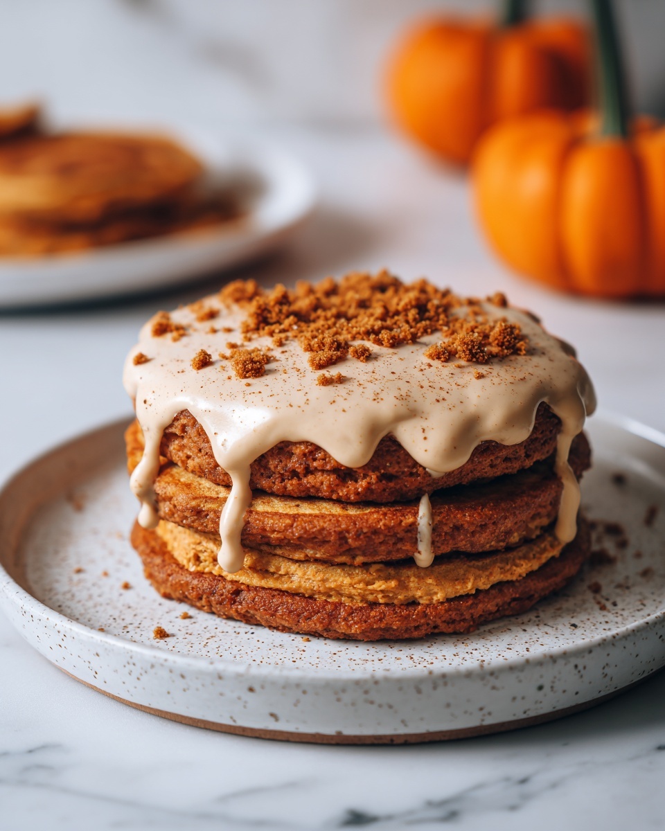 Pumpkin Cookies with Brown Butter Icing Recipe - Recipe Image