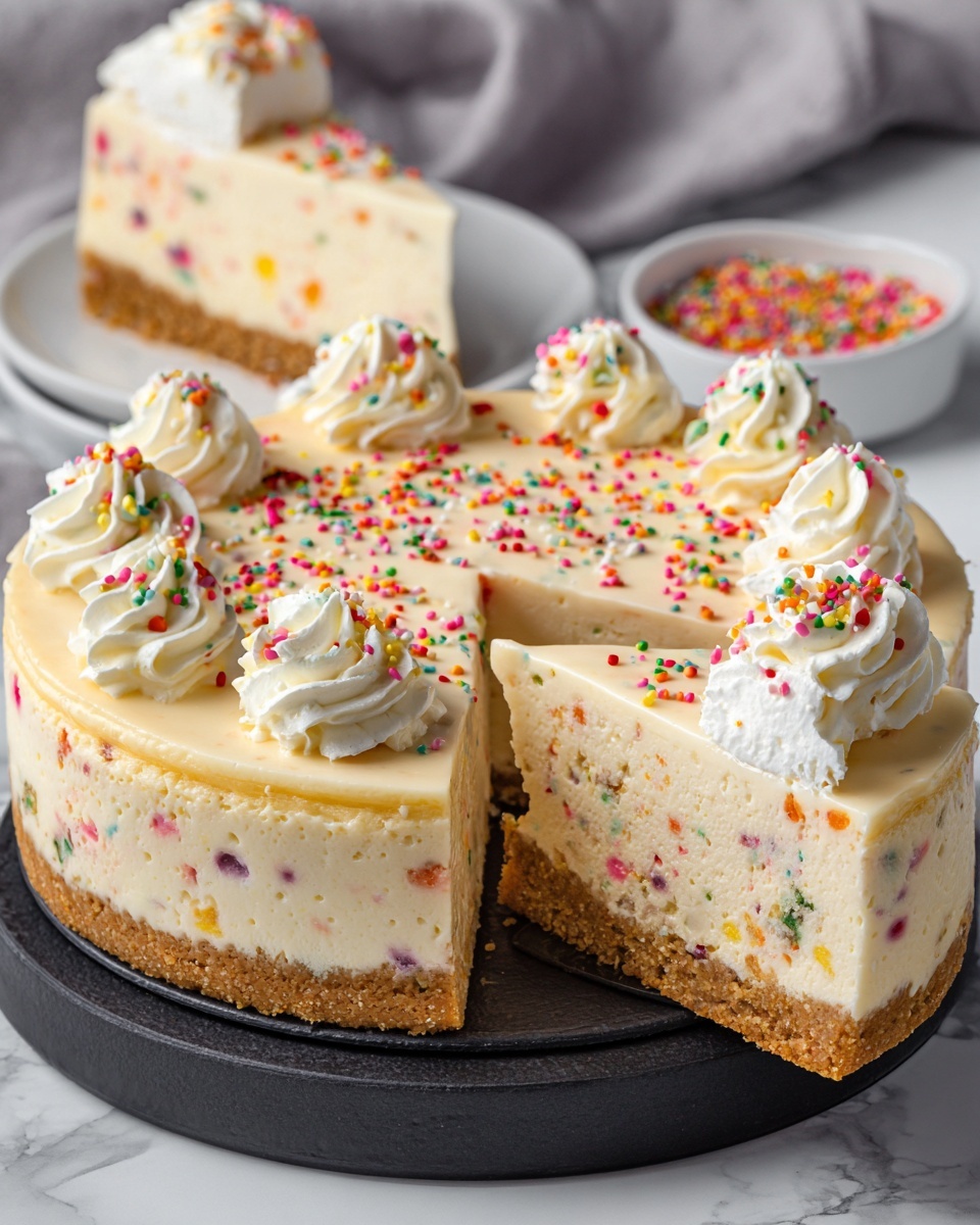 Sugar Cookie Cheesecake Recipe - Recipe Image