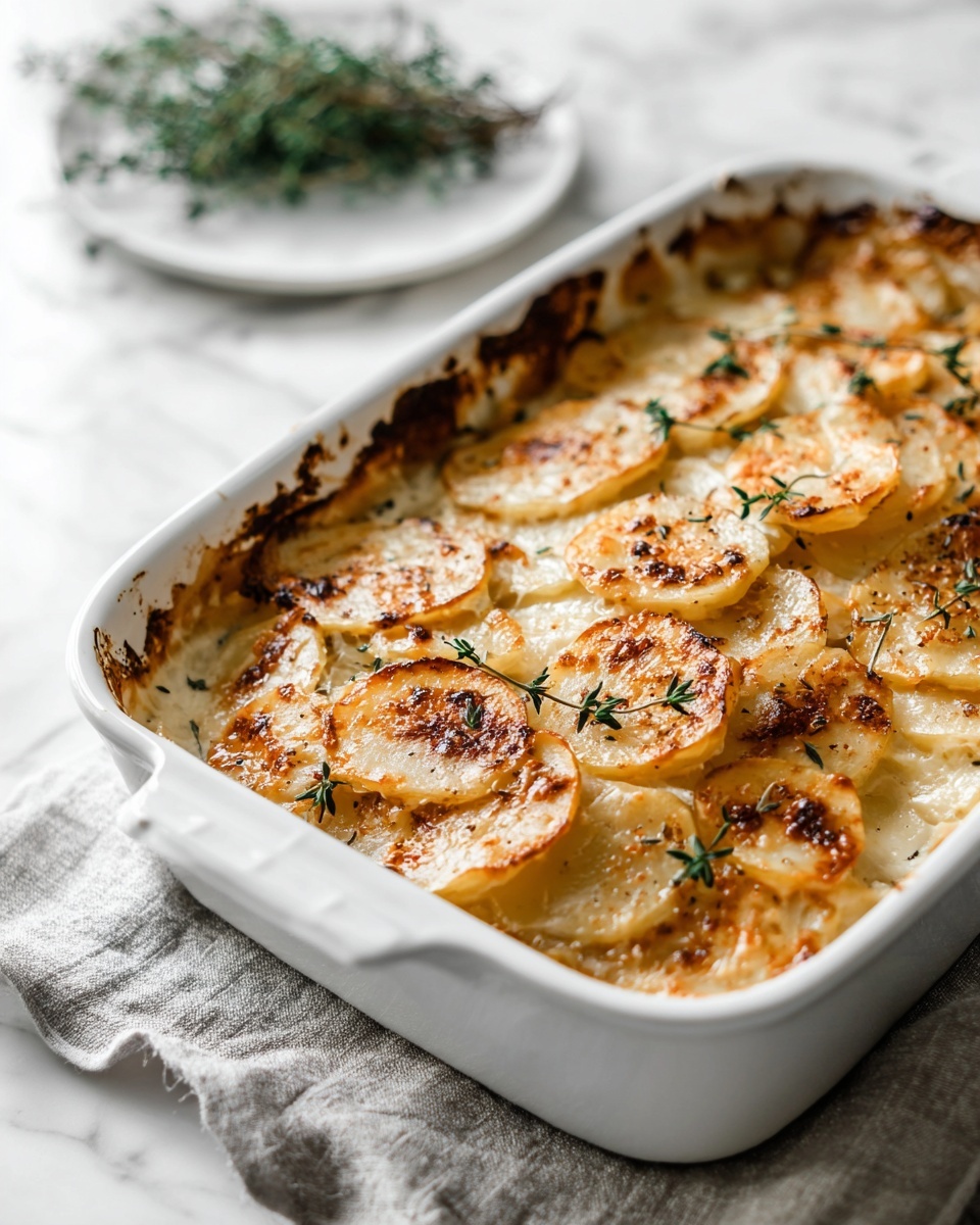 Cheesy Scalloped Potatoes Recipe - Recipe Image