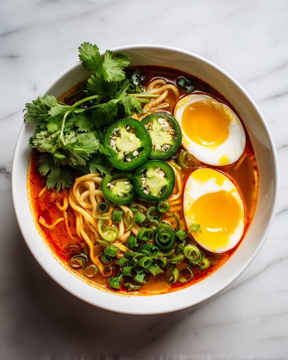 Spicy Ramen Soup Recipe - Recipe Image