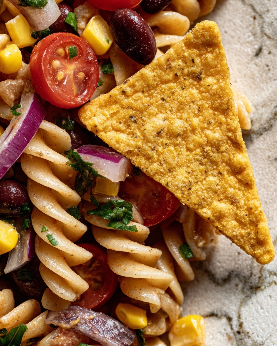Ranch Taco Pasta Salad Recipe - Recipe Image