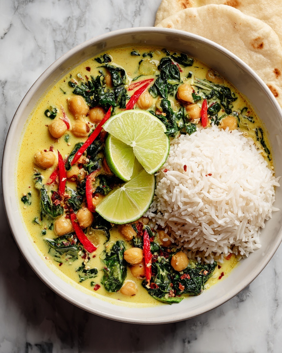 Creamy Coconut Curry with Vegetables and Tofu Recipe - Recipe Image