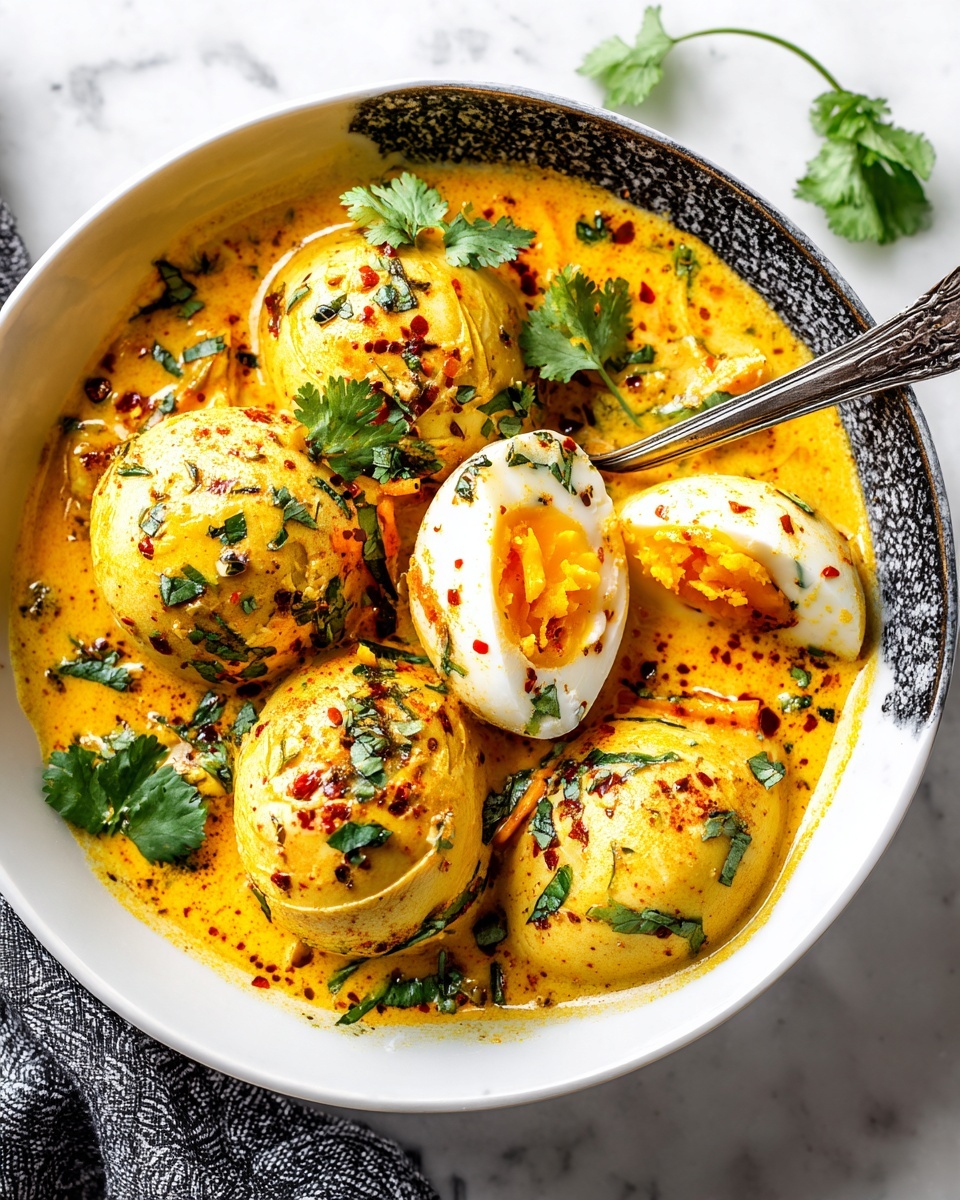 Sri Lankan Egg Curry Recipe - Recipe Image