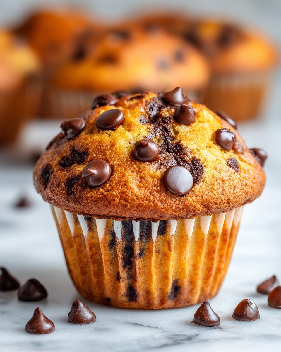 Chocolate Chip and Banana Muffins Recipe - Recipe Image