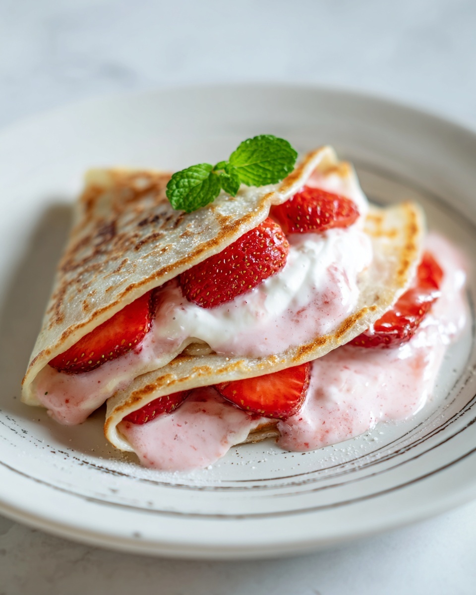 Strawberry Cheesecake Quesadillas Recipe - Recipe Image
