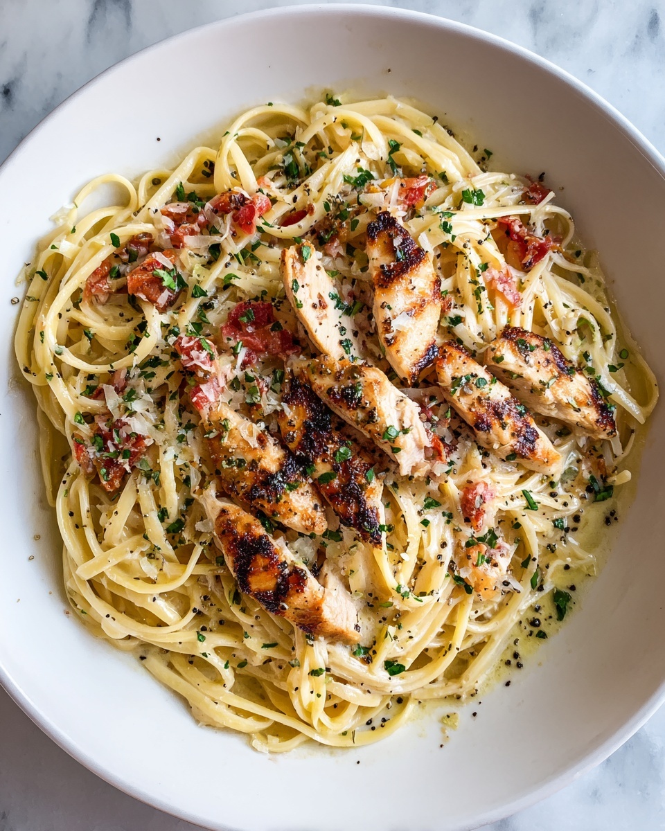 Monterey Chicken Spaghetti Recipe - Recipe Image