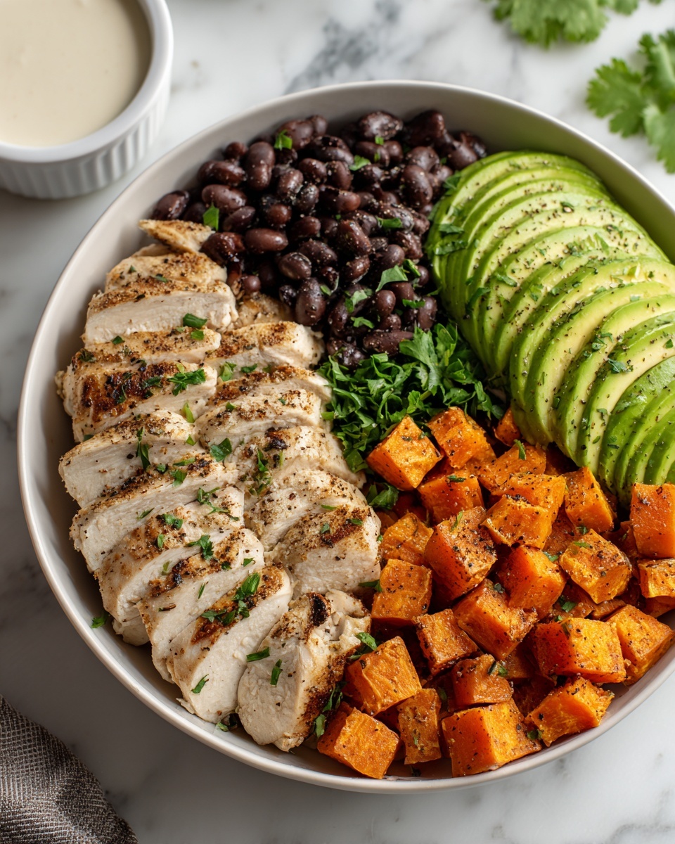 Chicken and Sweet Potato Bowls Recipe - Recipe Image