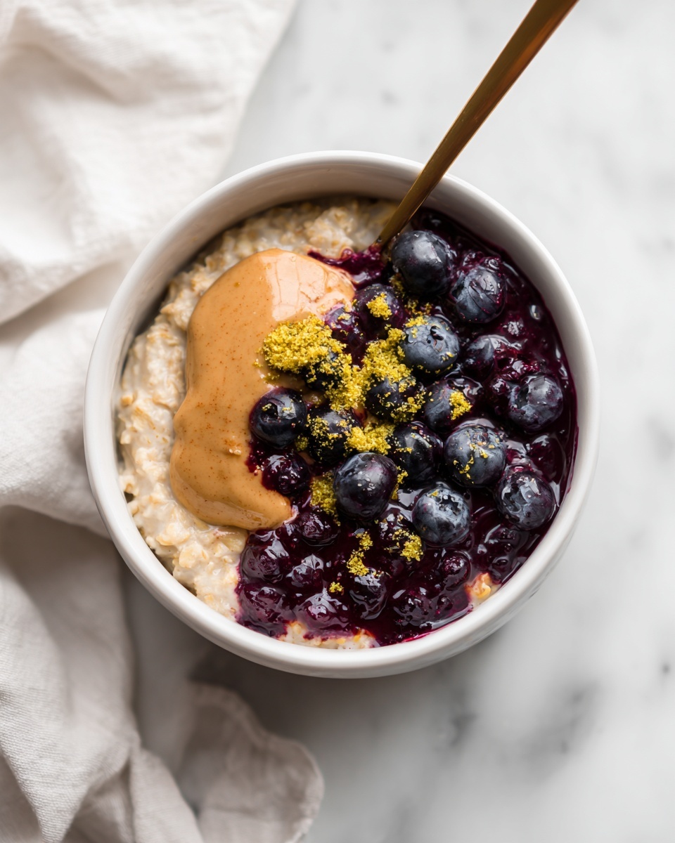 Cozy Peanut Butter Oatmeal Recipe - Recipe Image