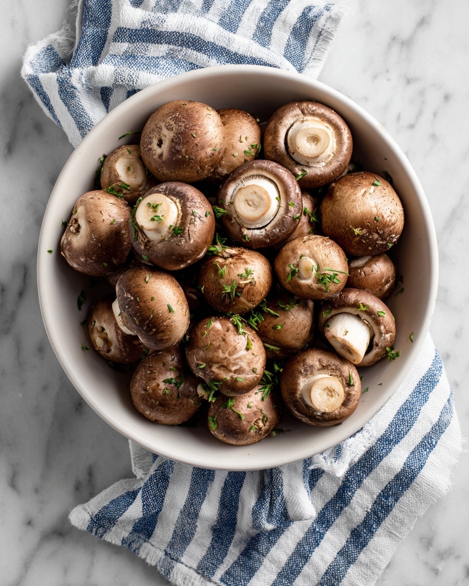 Air Fryer Mushrooms Recipe - Recipe Image
