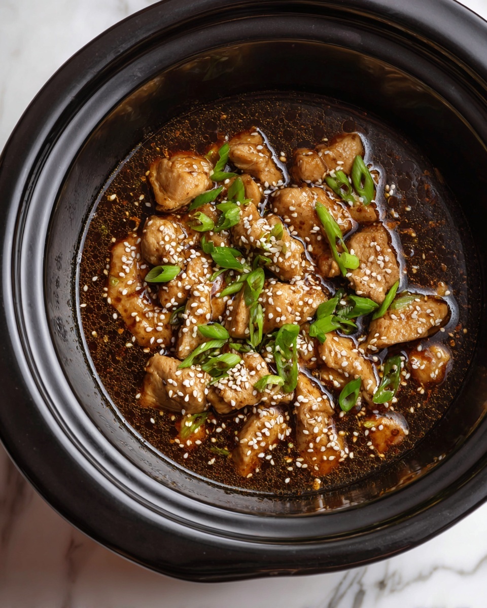Slow Cooker Honey Sesame Chicken Recipe - Recipe Image