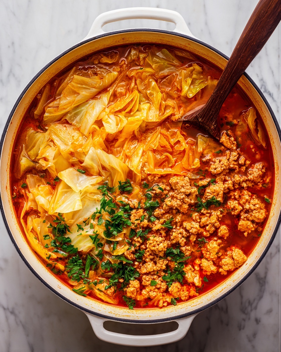 Polish Stuffed Cabbage Soup Recipe - Recipe Image