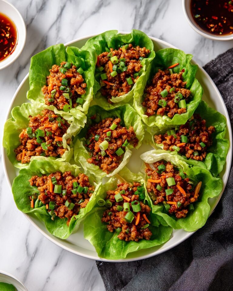 Thai Basil Beef Lettuce Wraps Recipe