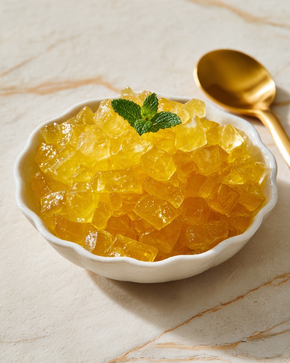 Creamy Pineapple Lemon Jello Recipe - Recipe Image