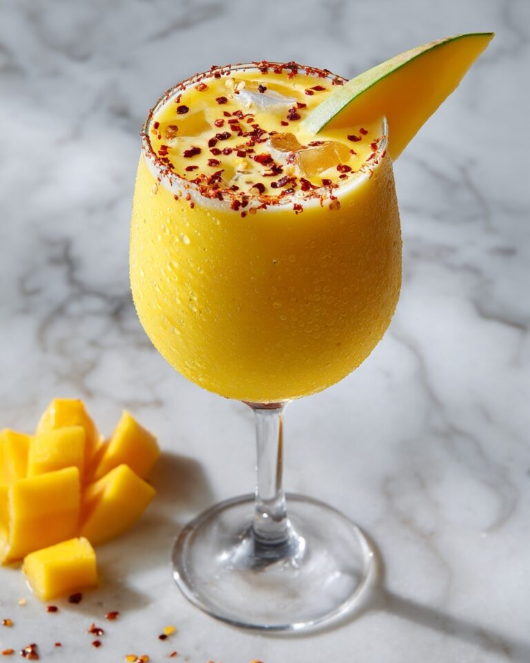 Hot Honey Mango Tajín Margarita Recipe