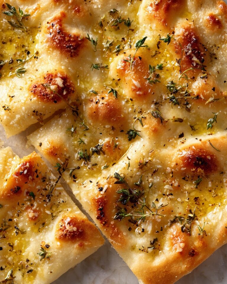 Garlic and Butter Flatbread Recipe