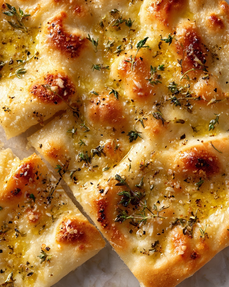 Garlic and Butter Flatbread Recipe - Recipe Image