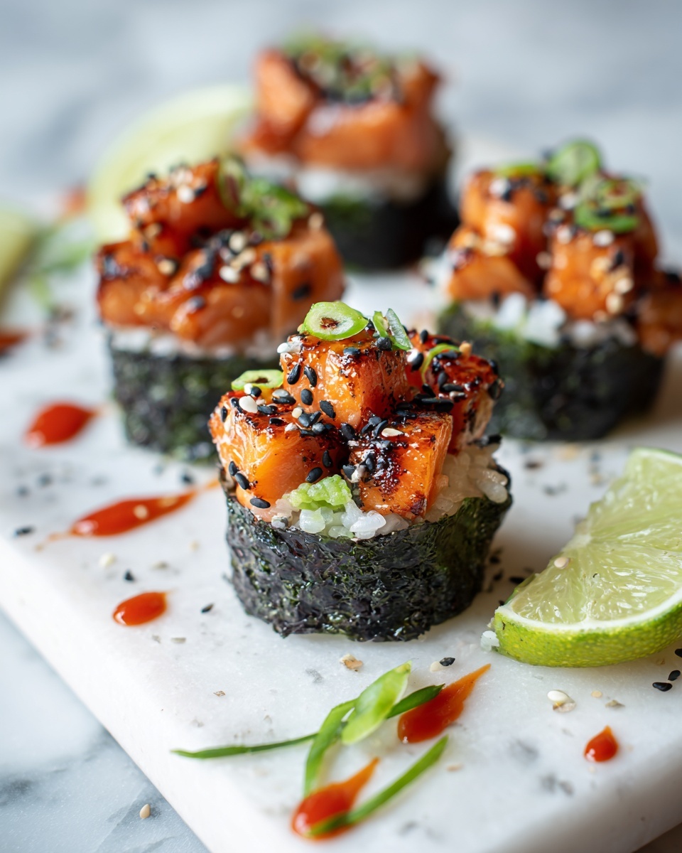 Viral Easy Salmon Sushi Bake Cups Recipe - Recipe Image