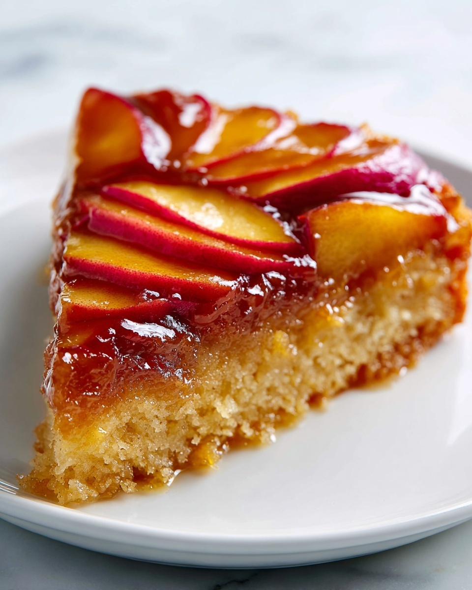 Caramel Apple Upside Down Cake Recipe - Recipe Image