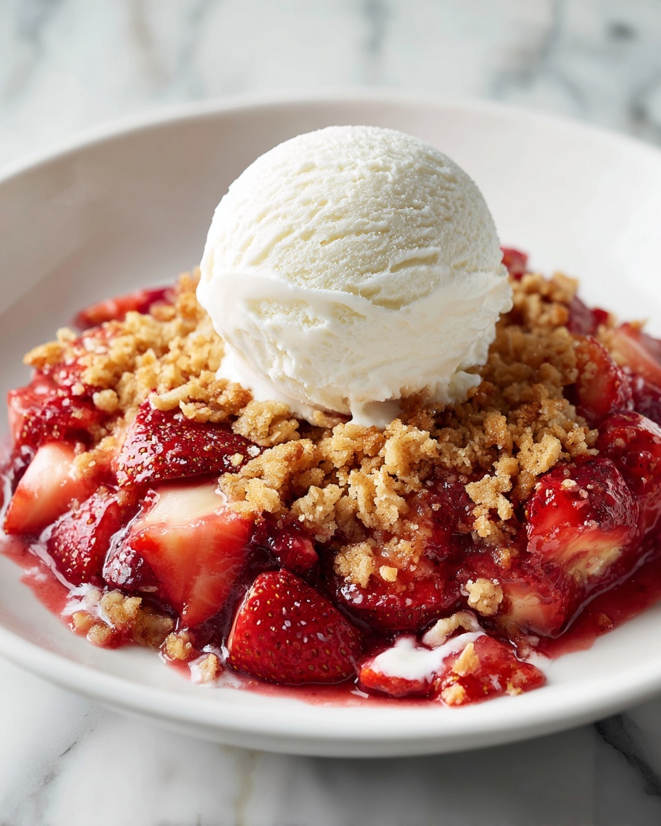 Strawberry Cobbler Recipe - Recipe Image