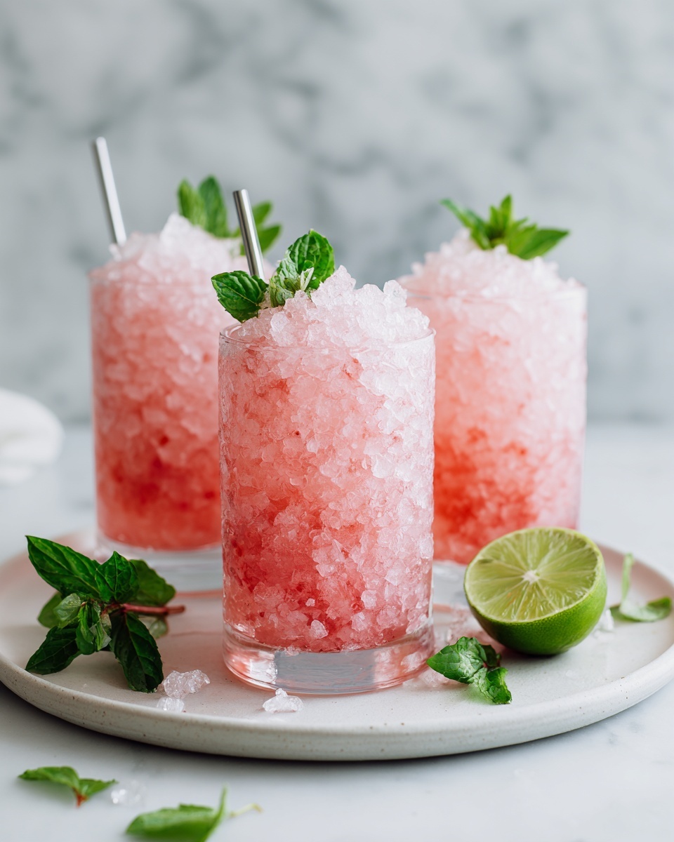 Watermelon Slushie Recipe - Recipe Image