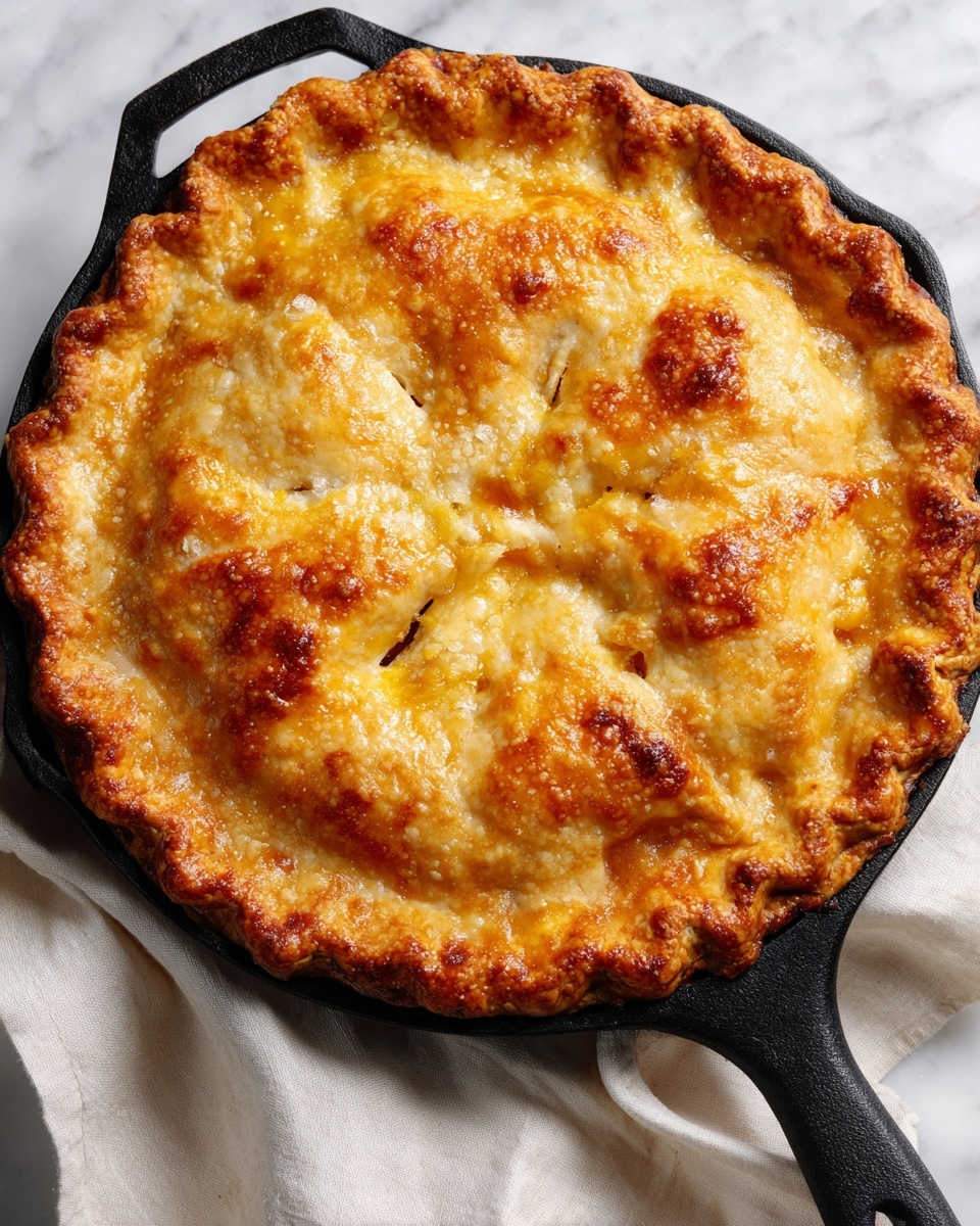 Peach Cobbler with Vanilla Ice Cream Recipe - Recipe Image