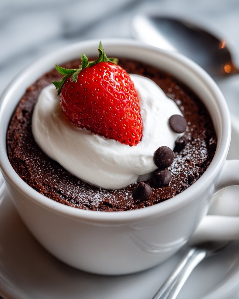 Chocolate Mug Cake Recipe - Recipe Image