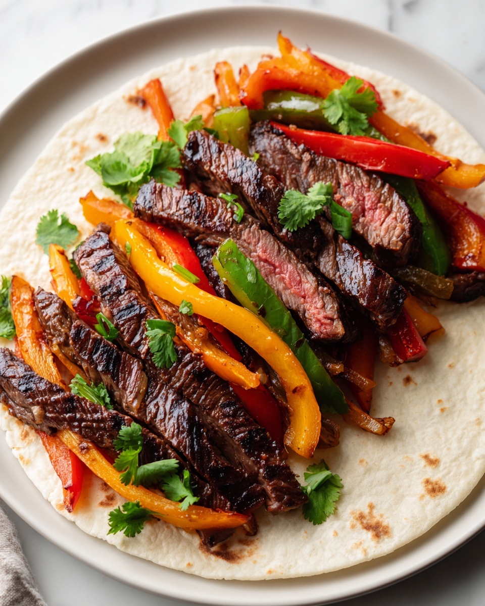 Steak Fajitas: A Flavorful Feast Recipe - Recipe Image