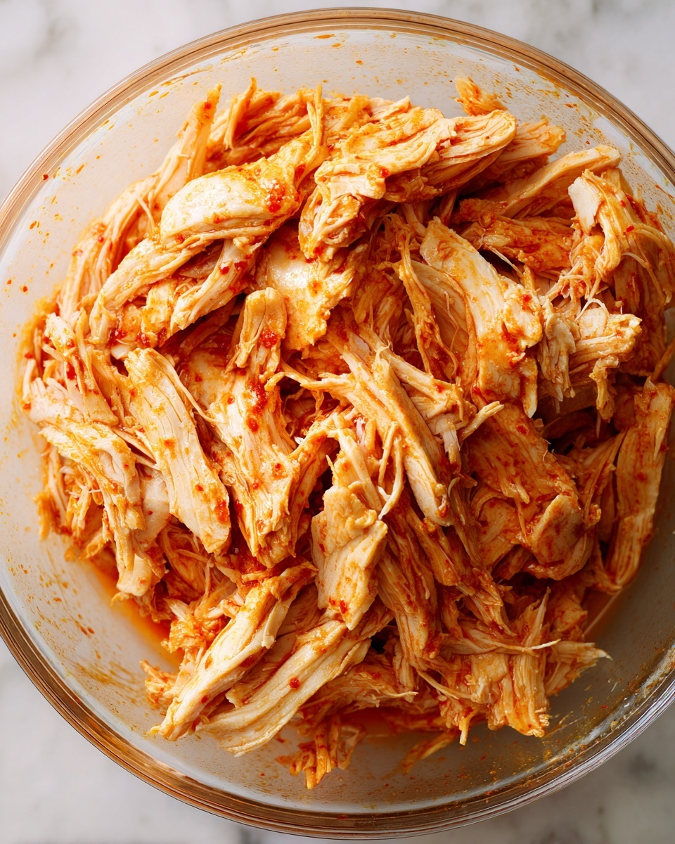 Instant Pot Shredded Lemon Herb Chicken Recipe - Recipe Image