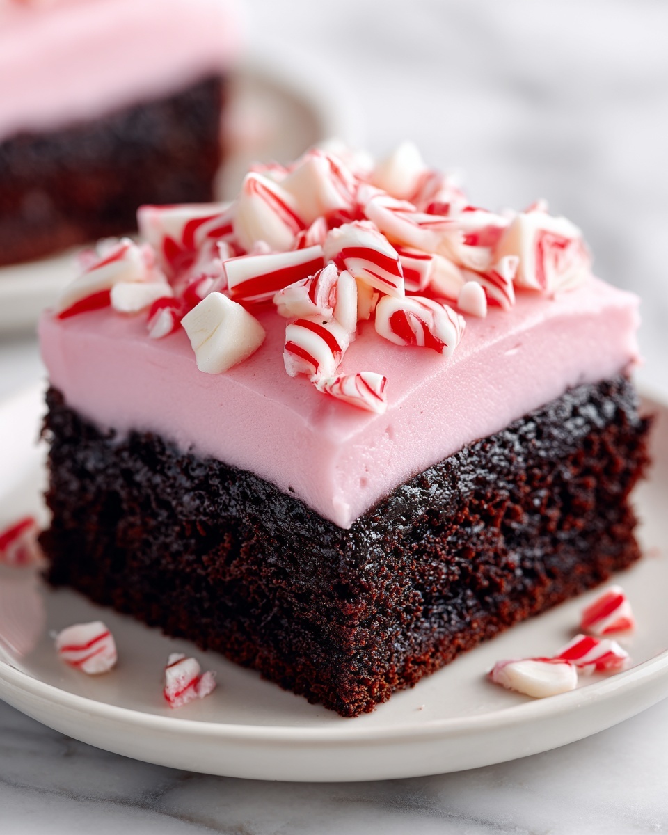 Candy Cane Brownies Recipe - Recipe Image