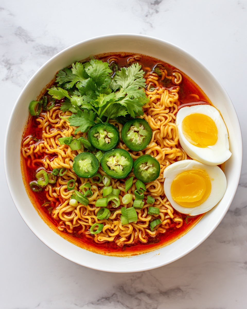 Spicy Ramen Soup Recipe - Recipe Image