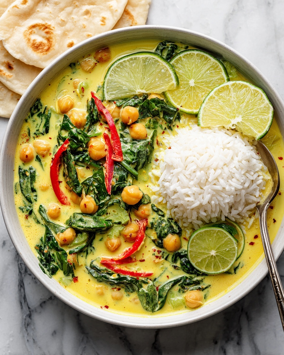 Creamy Coconut Curry with Vegetables and Tofu Recipe - Recipe Image