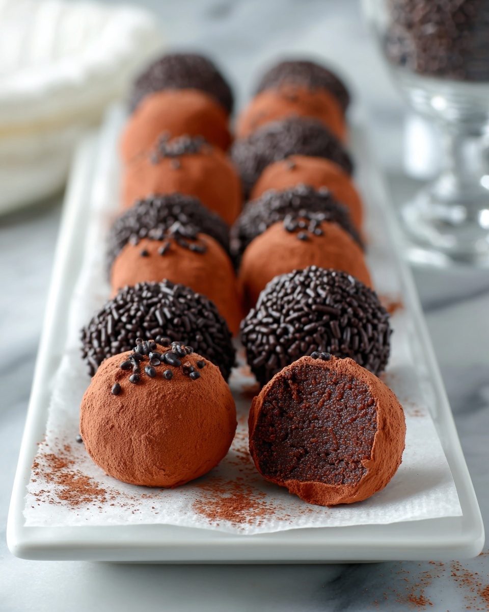 Easy Brownie Truffles Recipe - Recipe Image