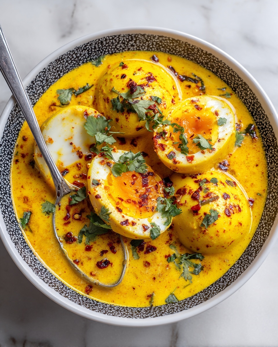 Sri Lankan Egg Curry Recipe - Recipe Image