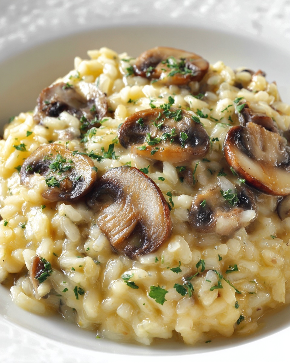 Creamy Mushroom Rice Recipe - Recipe Image