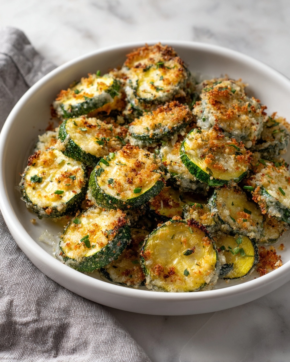 Low-Calorie Air Fryer Zucchini Parmesan Recipe - Recipe Image