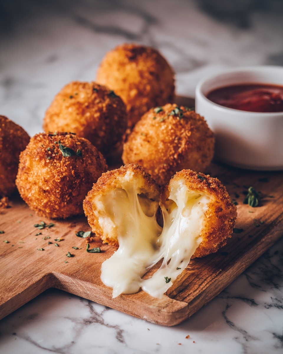 Crispy Fried Cheese Balls Recipe That’s Better Than Takeout Recipe - Recipe Image