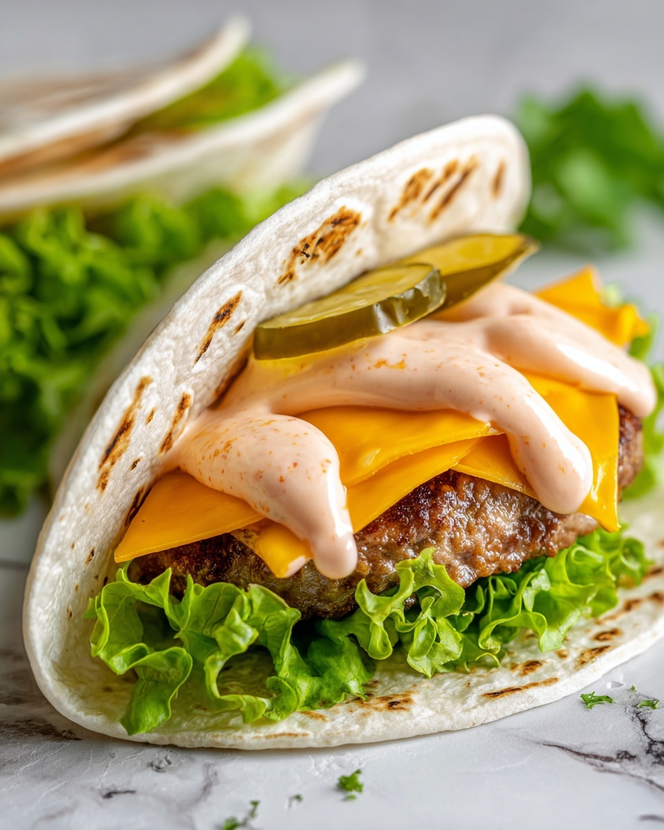 Big Mac Tacos Recipe - Recipe Image