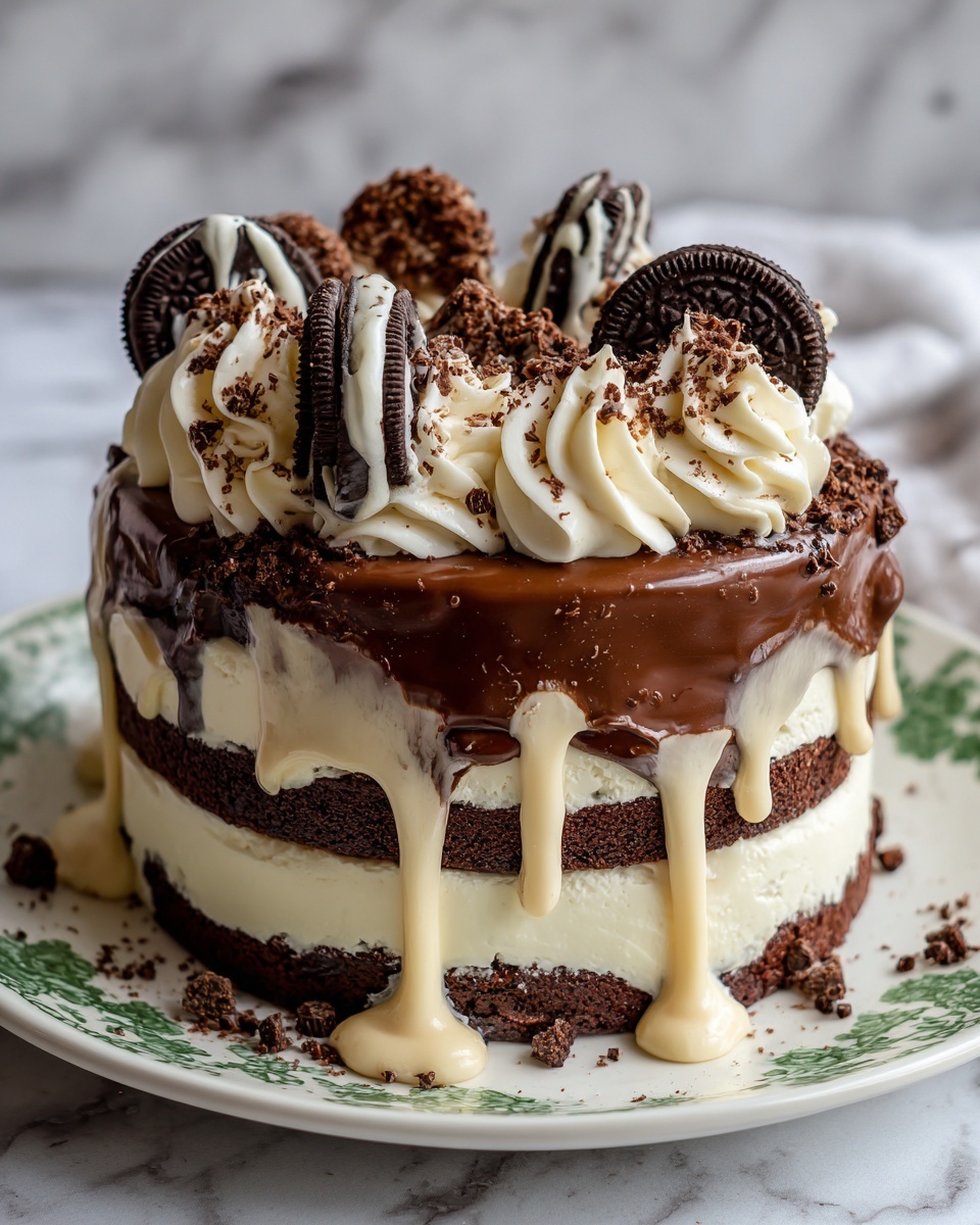 Cookies and Cream Cake Recipe - Recipe Image