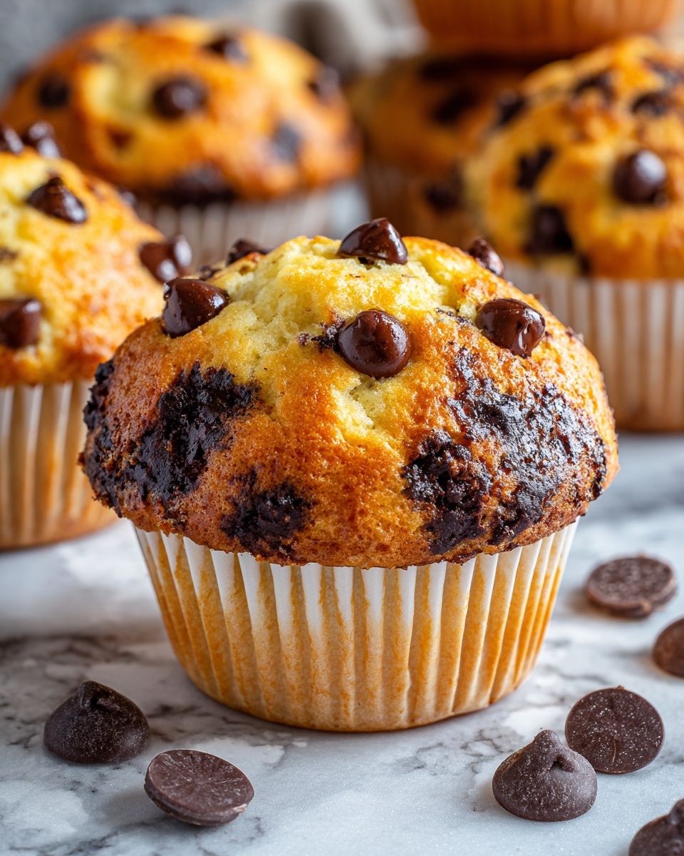 Chocolate Chip and Banana Muffins Recipe - Recipe Image