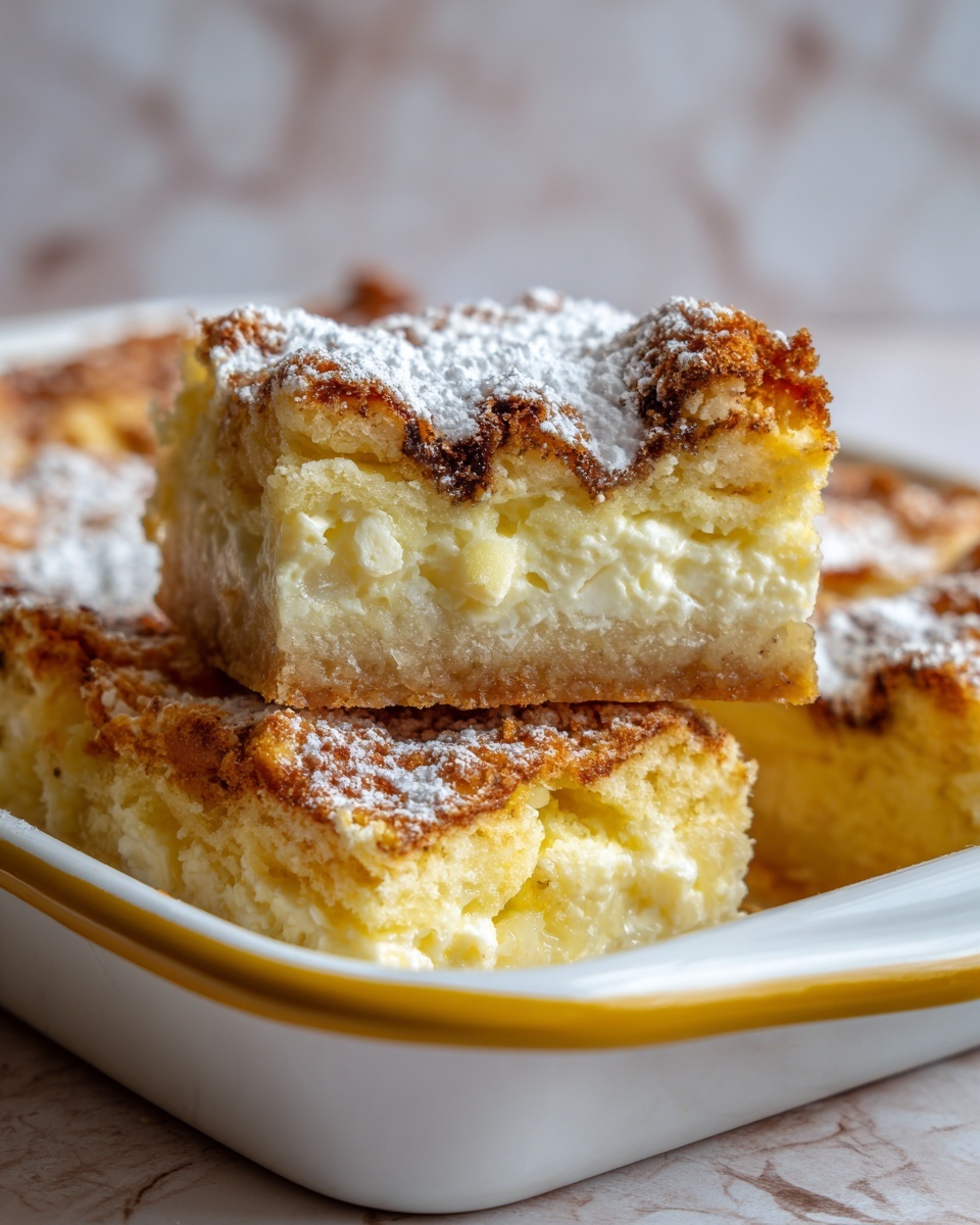 Lemon Cream Cheese Dump Cake Recipe - Recipe Image